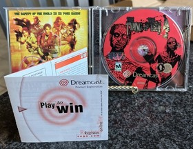 SEGA Dreamcast Typing Of The Dead w/Manual, Reg. Card,  Beautiful!