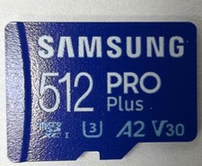 Samsung PRO Plus 2021 512GB microSDXC UHS-I Memory Card with SD Adapter 