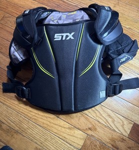 STX cell v Lacrosse shoulder pads