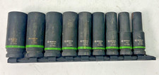 BOSCH Cr-Mo Deep Well Impact Socket set