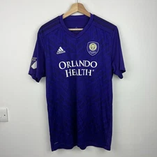 Adidas Orlando City Home Shirt 2019/20 Mens Large Purple MLS Major League Soccer