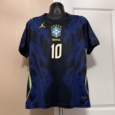 Nike (Jordan) Brazil 2026 World Cup Away Jersey (Neymar Jr #10)