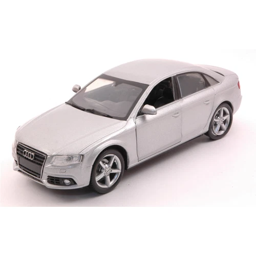 AUDI A4 2008 SILVER 1:24 New Ray Auto Stradali Modellino Nuovo - Immagine 3 di 3