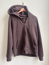 Flint and Tinder 10 Year Full Zip Hoodie Mens Medium Brown Chocolate USA Made