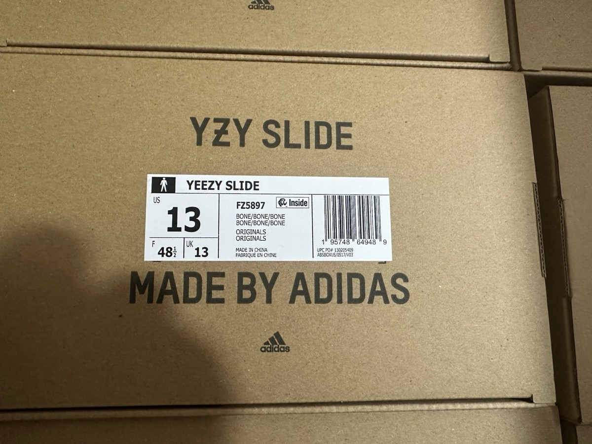 adidas YEEZY SLIDE 275 未使用 中古・古着通販】adidas (アディダス) YEEZY Slide イエロー