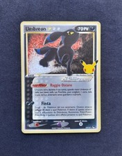 POKEMON TCG - GRAN FESTA - UMBREON GOLD STAR  17/17 - IT. CON PICCOLA PRESSIONE.