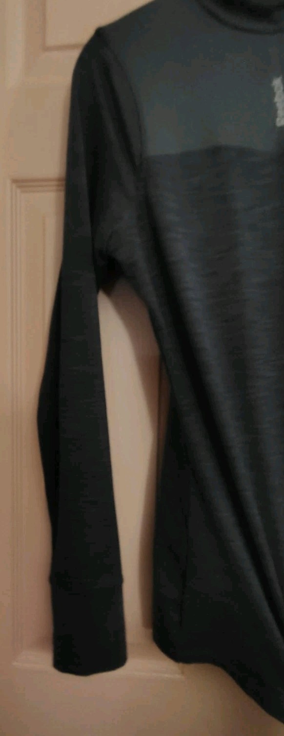 Reebox Gray Medium Polyester - Nylon Long Sleeve … - image 2