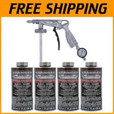 Barrier Bond Black Undercoating Kit, 28oz 4-Pack