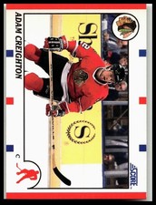 1990-91 Score American #82 Adam Creighton Chicago Blackhawks