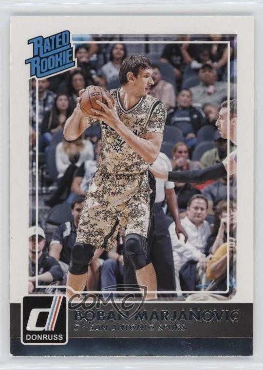 2015-16 Panini Donruss Rated Rookie Boban Marjanovic #224 Rookie RC p9s