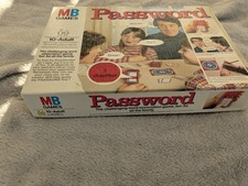 MB Games Password Board Game – Classic Retro Family Word Game – Boxed