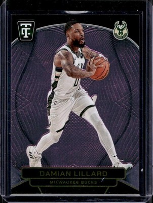 Damian Lillard 2024-25 Panini Totally Certified #17 Mirror Pink /125
