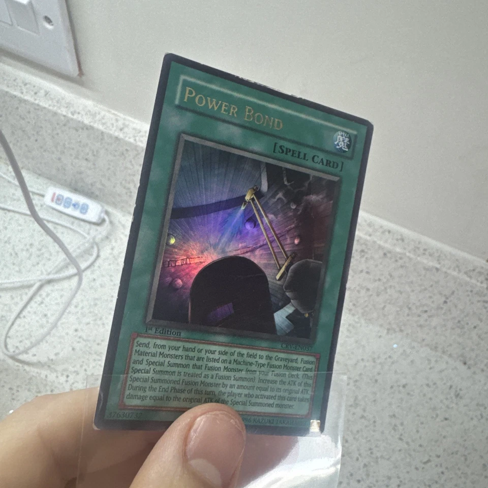 YuGiOh Power Bond LCGX-EN184 Legendary Collection 2 Secret Rare 1st edition - Image 3 of 4