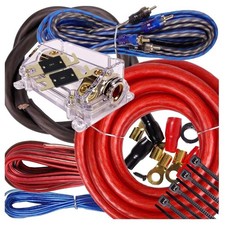 All-in-One 5000W 0 Gauge Amplifier Installation Kit for Car RV Audio Systems