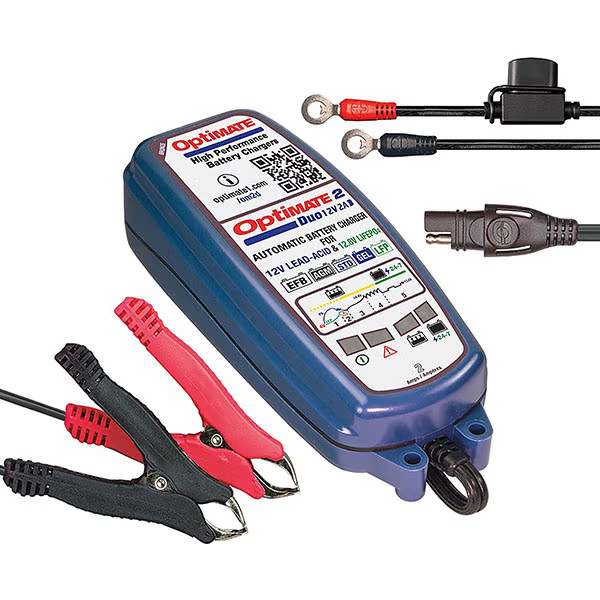 Tecmate Tm550 - Optimate 2 Duo Battery Maintainer - Image 2