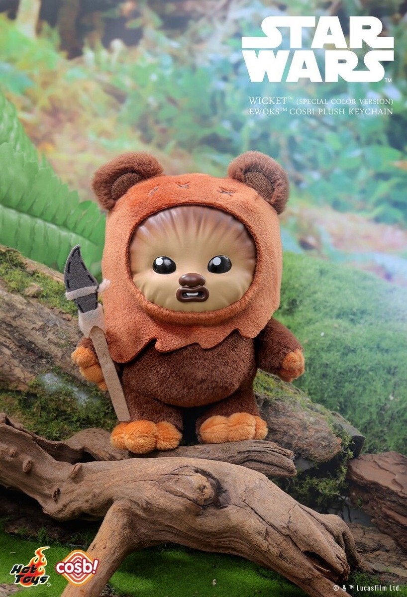 ホットトイズ　イウォーク　Keychain Star Wars Ewoks Hot Toys Cosbi Ewoks Wicket Plush Keychain Star Wars