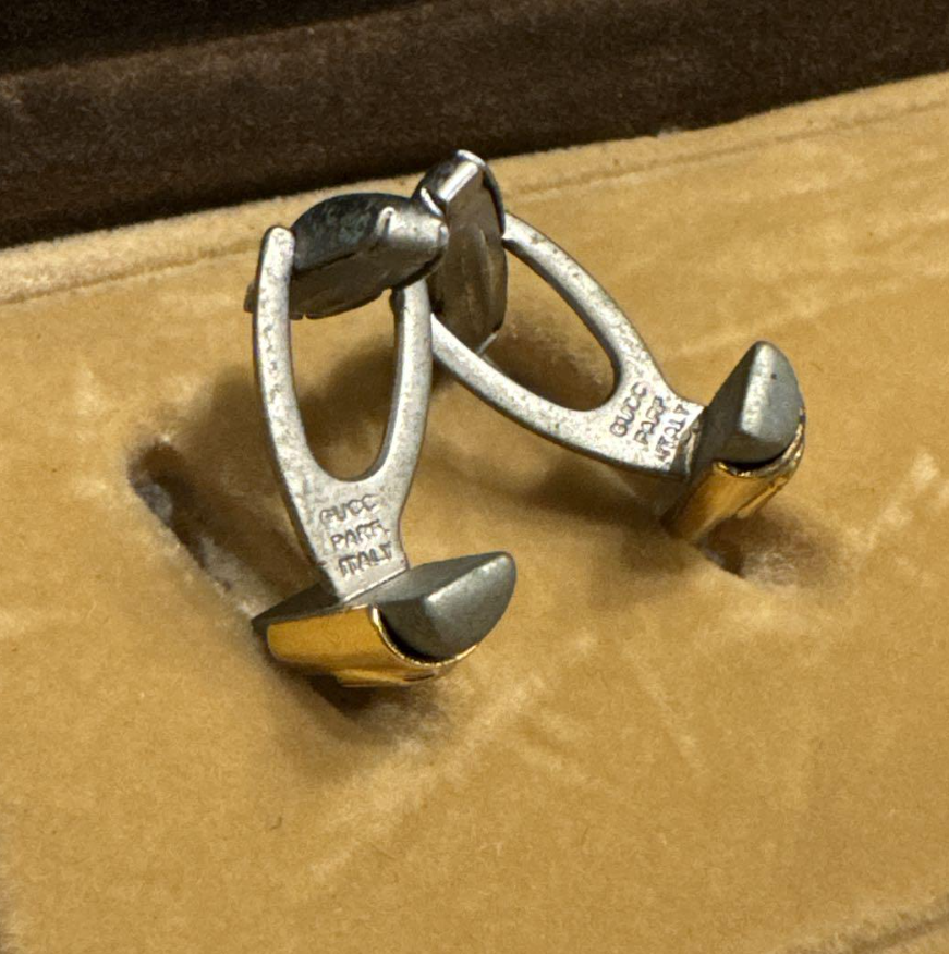 GUCCI accessory collection cufflinks tie-pins Rare Items | eBay
