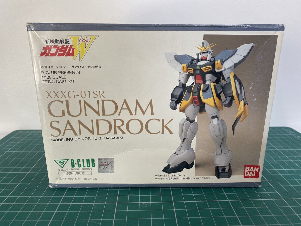 Bandai B-club XXXG-01SR Gundam Sandrock 1/100 Gundam Wing | eBay