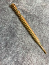 Hand carved Emerald Royale Wood YARN CROCHET HOOK size G