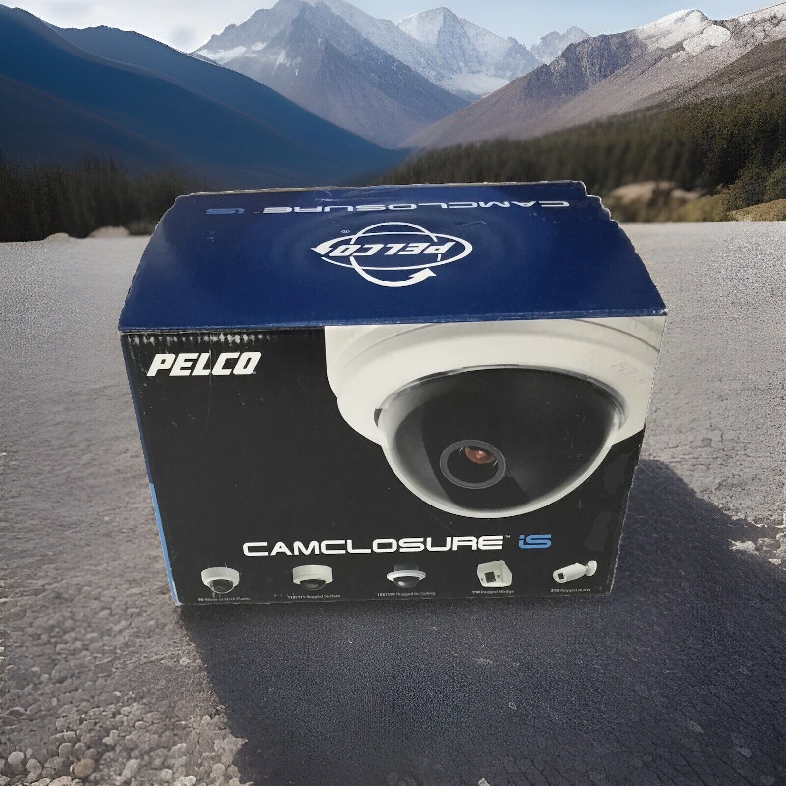 Pelco IS111-DNV9 CCTV Color Camera 540TVL 3-9.5mm Rugged Dom