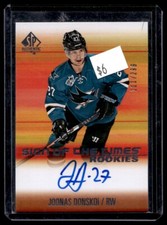 2015-16 SP Authentic Sign of the Times Rookies Joonas Donskoi RC Auto 111/299