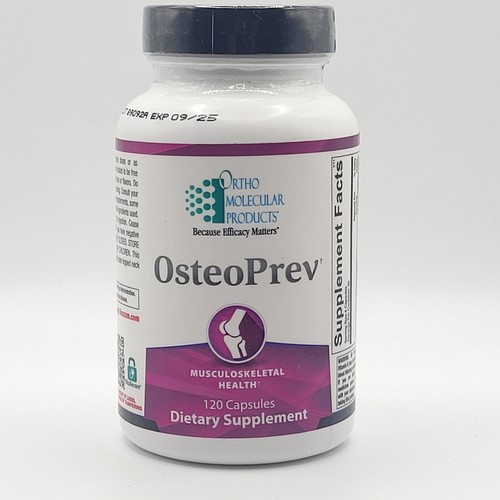 Ortho Molecular Products OsteoPrev 120 Capsules Support Healthy Bone Density