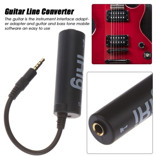 Tuner Guitar Audio Interface I-Rig Converter Replacement Hot Guitar Interface