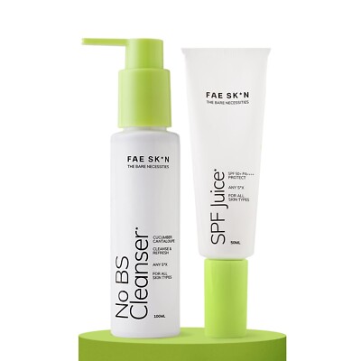 FAE Beauty Cleanse & Nourish Combo (50ml + 100ml) Pack of 2