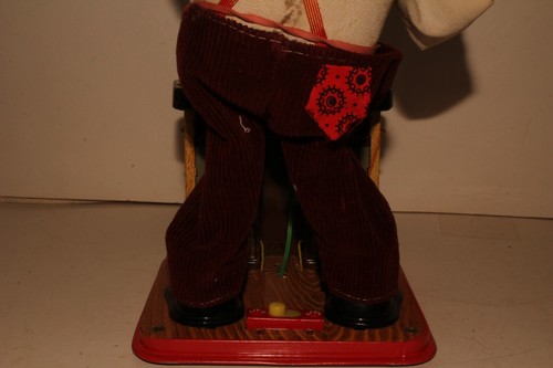 Rosko Made in Japan Battery Operated Charley Weaver Bartender Toy with Box - Picture 10 of 23