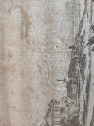 Landscape with chapel, Perelle, Mariette, Stampa XVII - Picture 8 of 9