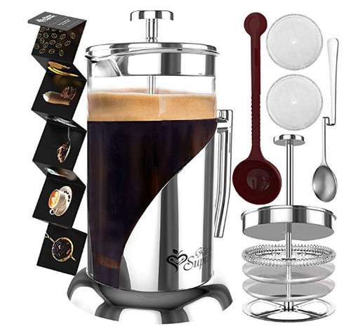 Cafetera Bodum Brasil De Prensa Francesa Negra taza cafe clasico elegancia  | eBay