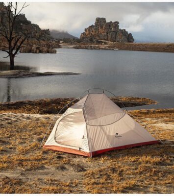 Upgrade Camping Tent Ultralight Double Layer Tent Hiking Travel Picnic Outdoor