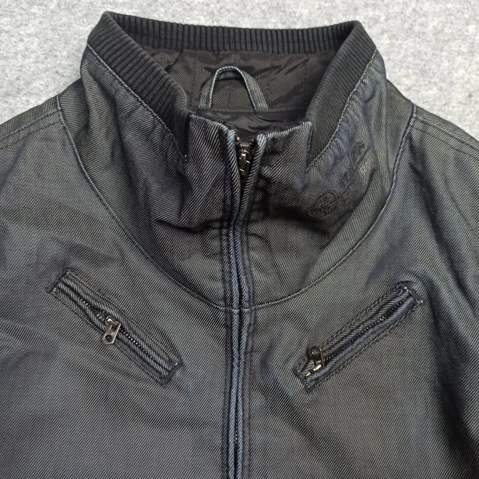 G-Star Brut Jean Femmes VESTE TAILLE S Bleu Foncé Zip Entier Dawn-Denim-Jkt - Photo 4/4