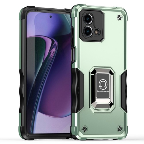 For Moto G Stylus 5G 2023 Ring Case Defender Magnetic Stand Cover+Tempered Glass - Picture 14 of 17