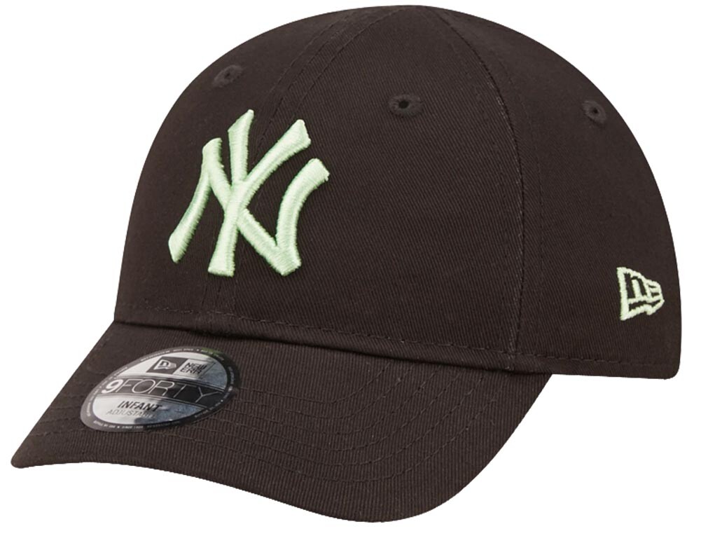 New Era New York Yankees Black Green 9Forty Elasticback Cap Infant