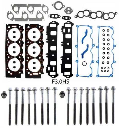 Jeu de Joints Culasse pour Ford Mazda Ranger B3000 3.0L OHV 1999-2000 Ra / 321RB - Photo 1/5
