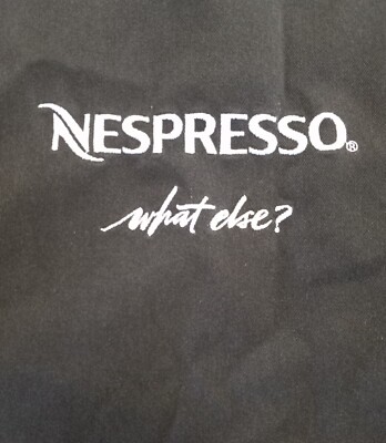 Used NESPRESSO What Else Coffee Apron 