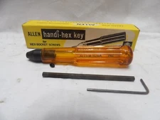 Allen Mfg No. 607 Handi-Hex Key for Hex-Socket Screws 74008 9/64"