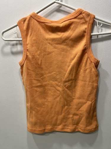 Vintage Harry Potter Bertie Botts Beans sleeveless tank top orange youth Sz M - Picture 2 of 21