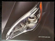 2011 Chrysler 200 Original Car Sales Brochure Catalog 11 Pages