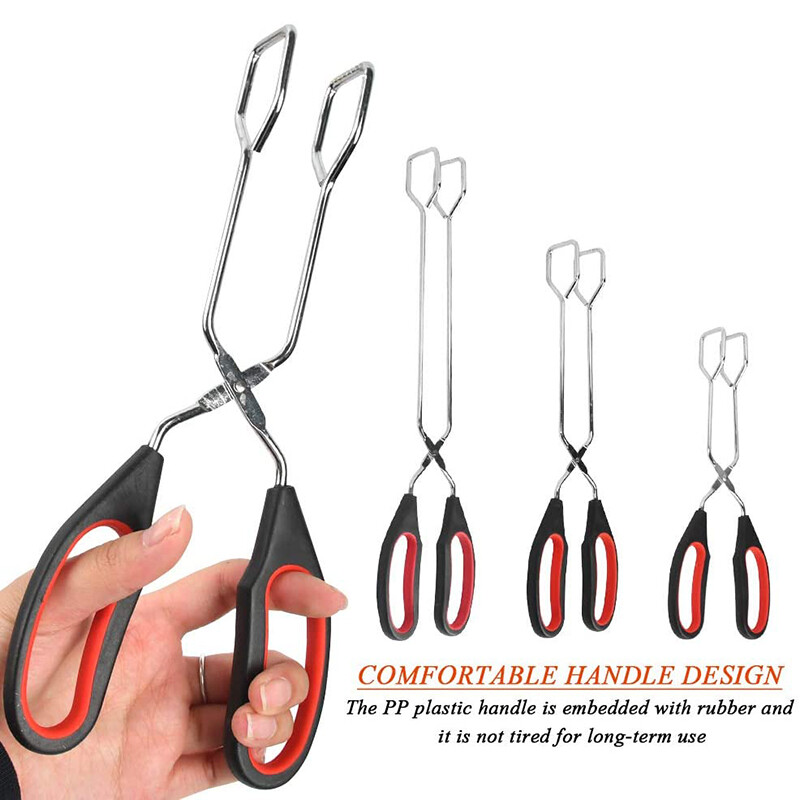 Long Handle Food Forceps Kitchen Scissor Tongs Cooking Baking Bread Food Tong eBay