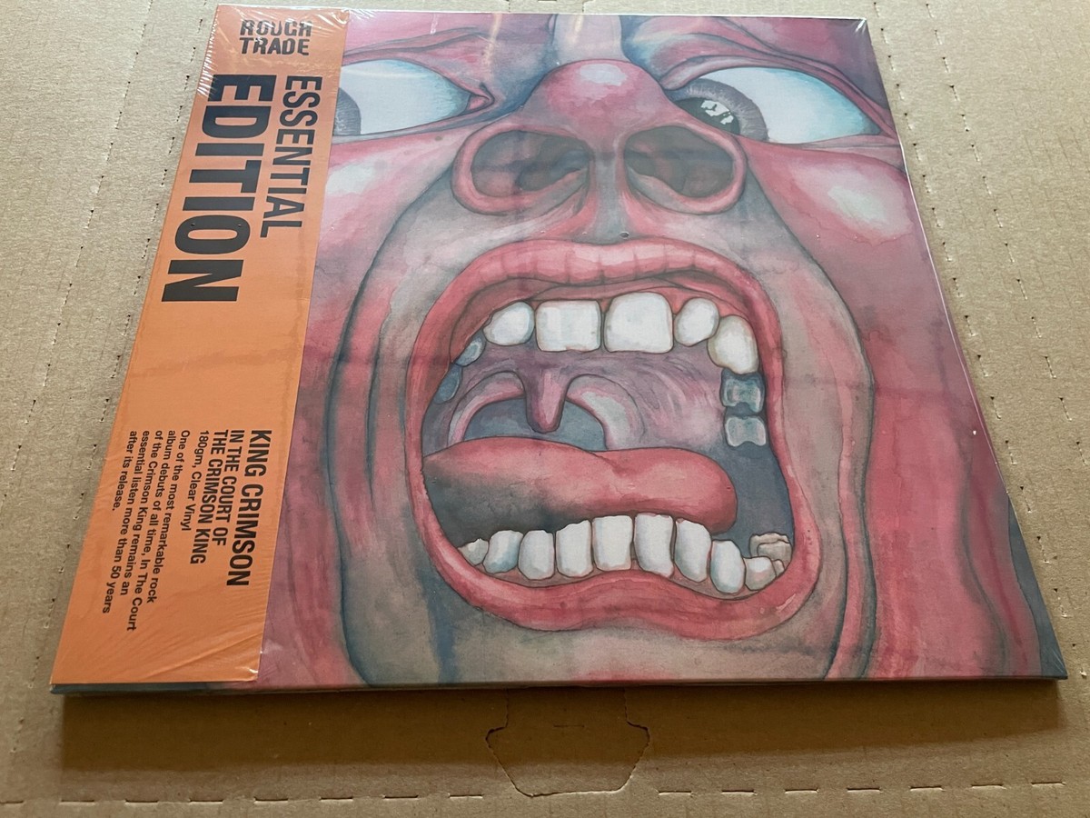 NEW SEALED King Crimson - In the Court of the Crimson King CLEAR