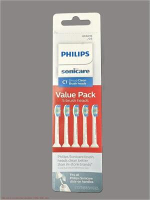 Philips Sonicare Value Edition Replacement Electric Toothbrush Head - 5pk