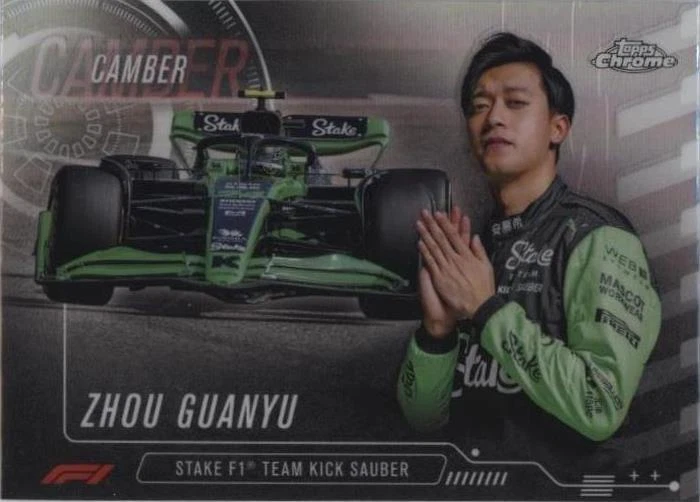 周冠宇　2020 TOPPS フォミュラーF1 ルーキー 直筆サインカード Zhou Guanyu Trading Cards for sale | eBay