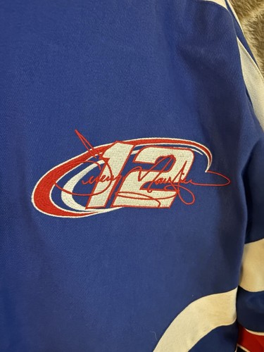 Jeremy Mayfield Mobil 1 Racing NASCAR Jacket Size Adult XL by Track Gear - Picture 11 of 17