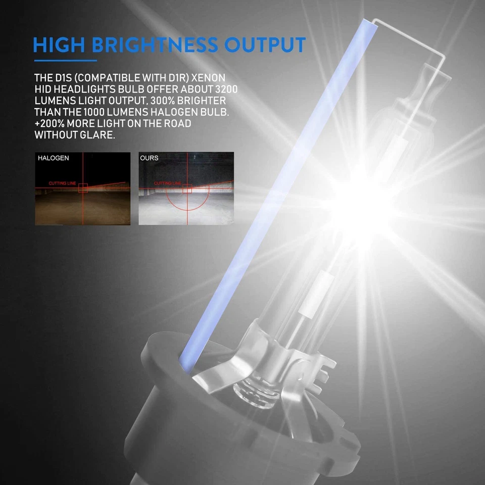 NEW D2S 35W HID Bulb OEM XENON Headlight Replacement CS2 for Infiniti G35 G37 - Image 3 of 4