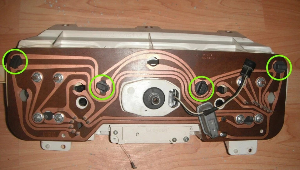 Cuadro de instrumentos LED azul para Dodge 81-89 Ram D100 - D350 camioneta Foto 3 de 4