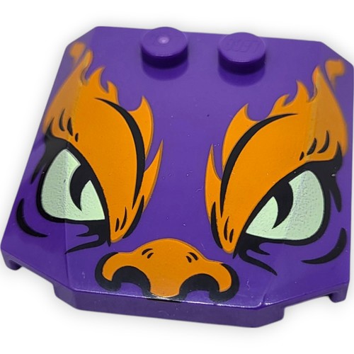 Lego Motorhaube Dach Lila Dark Purple Wedge 45677pb121 45677 Ersatz Ersatzteil