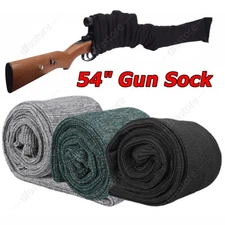 GunTuff Silicone Treated Gun Sock Rifle Airgun Shotgun 54" Case Black Green Grey