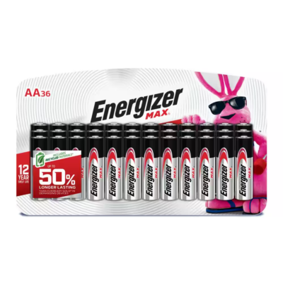 #ad Max Aa Batteries 36 Pack Double A Alkaline Batteries $17.79